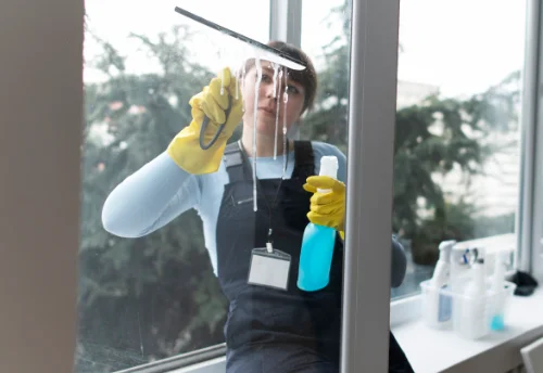 Nettoyage de vitres intérieures et extérieures à Métabief